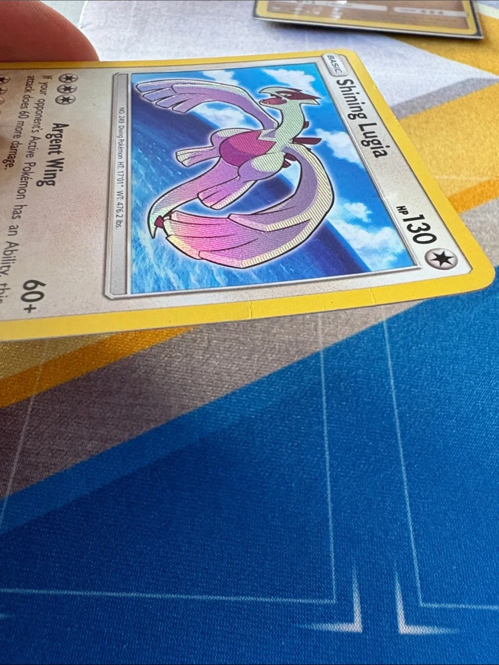 Pokémon Shining Lugia SM82 Shining Legends Promo Holo Basic Card MP